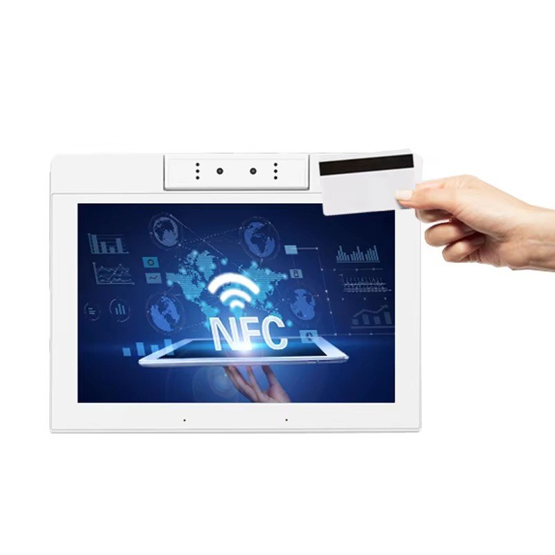 L shape POS terminal