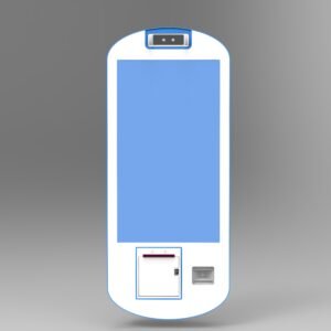 21.5 Inch Wall-mount Self-service Kiosk with Printer, Scanner & Camera