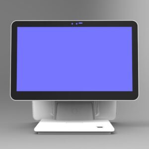15.6 Inch Dual Screen POS with Fingerprint, ID Reader & Payment Camera