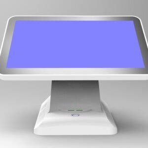 15.6 Inch Glossy Dual Screen POS, Black & White, Fully Rotatable