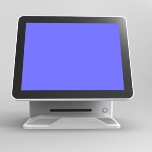 Multi-size Dual Screen POS with Built-in Card Reader, Black & White