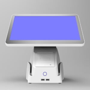 Multi-size Dual Screen POS with Printer, QR Scanner, ID & Fingerprint Reader