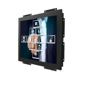 side view of 15.6 inch Metal Case Open Frame Monitor