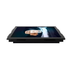 vertical view of 15.6 inch Wall Mount Resistive Touch Monitor