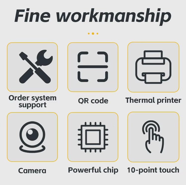 function of 21.5 inch Self-Service POS Terminal