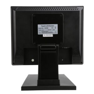 back view of 12 inch 4:3 Resistive Touch Screen Monitor