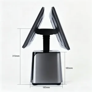 side view of smart desktop pos terminal