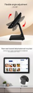 adjustable stand pos all in one