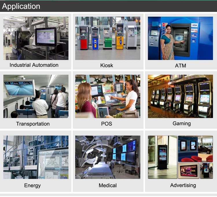 application of 15.6 inch Metal Case Open Frame Monitor