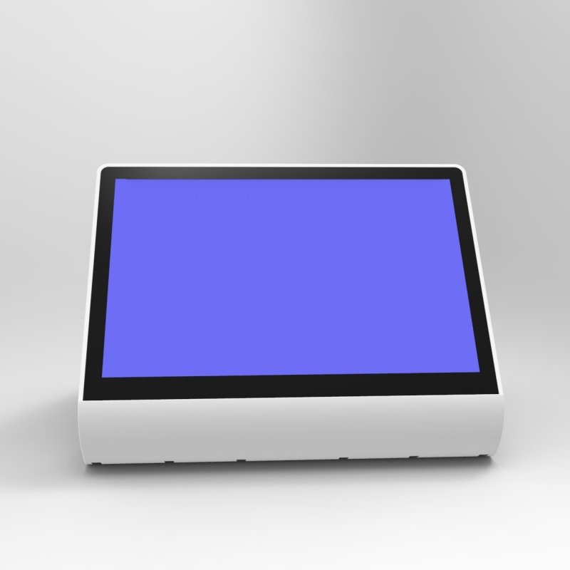 A-frame Triangular Dual-screen Touch POS