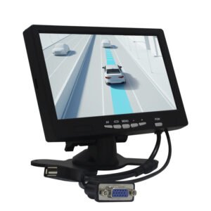 left side of 7 inch Resistive Touch Screen Monitor