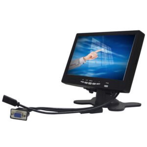 right side of left side of 7 inch Resistive Touch Screen Monitor