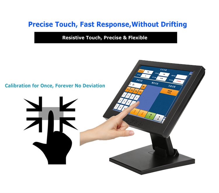 fast response 10.4 inch Resistive Touch Screen Display 