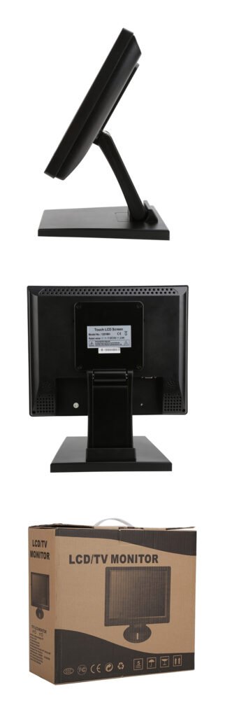 package of 12 inch 4:3 Resistive Touch Screen Monitor