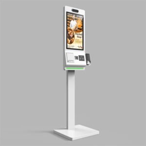 floor standing self-checkout kiosk